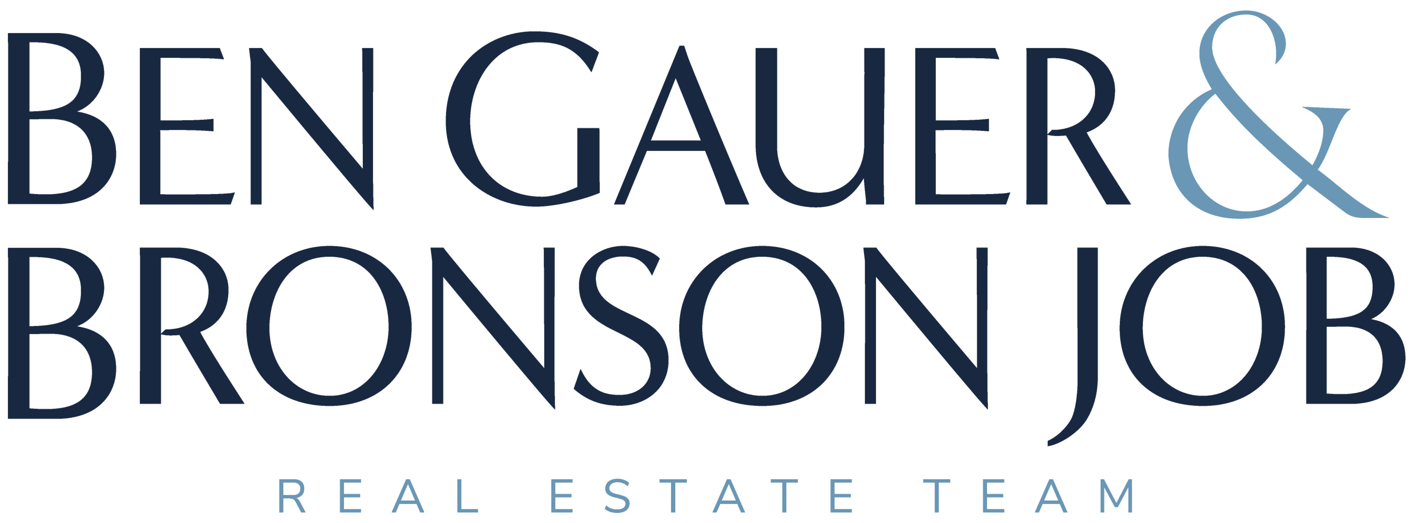 Ben Gauer & Bronson Job Real Estate Team Logo